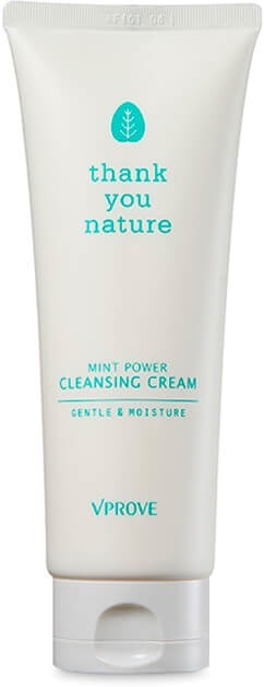 

Vprove Thank You Nature Mint Power Cleansing Cream Gentle And Moisture