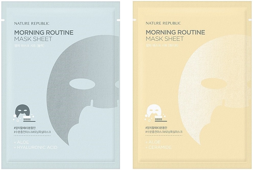 

Nature Republic Morning Routine Mask Sheet