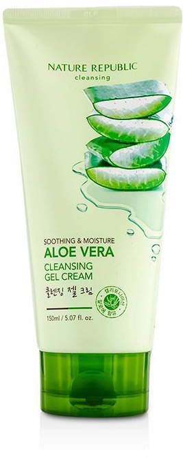 

Nature Republic Soothing And Moisture Aloe Vera Cleansing Gel Cream