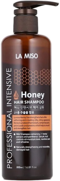 

La Miso Professional Intensive Honey Hair Shampoo