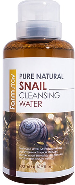 

FarmStay Pure Natural Snail Cleansing Water