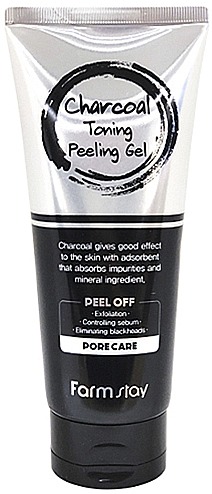 

FarmStay Charcoal Toning Peeling Gel