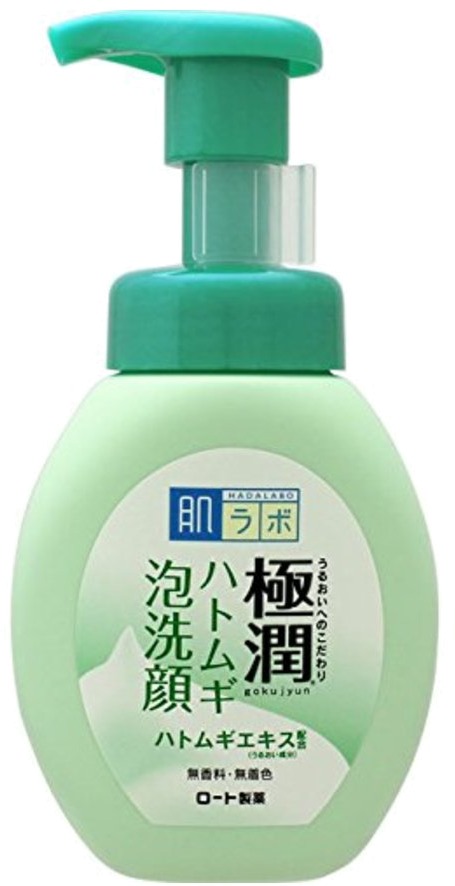 

Hada Labo Gokujyun Hatomugi Foaming Face Wash